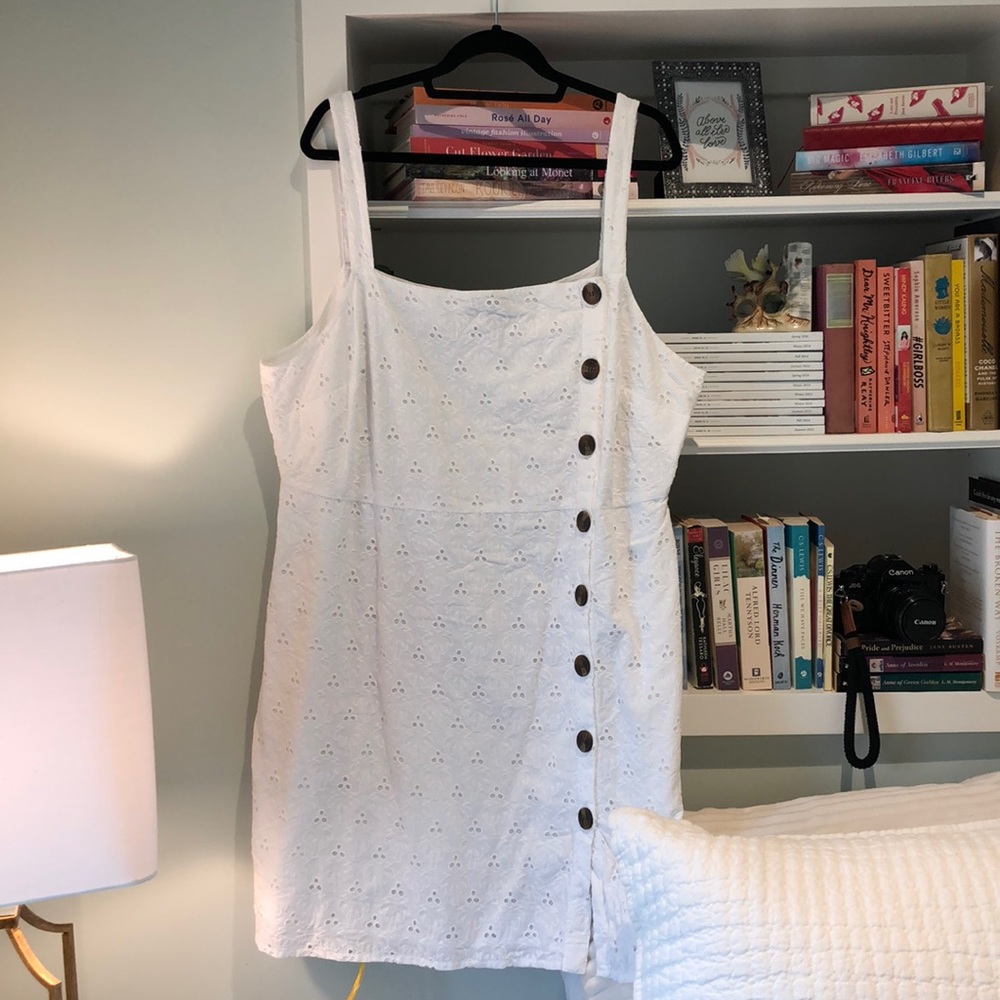 ASOS | Palm Tree Eyelet Dress